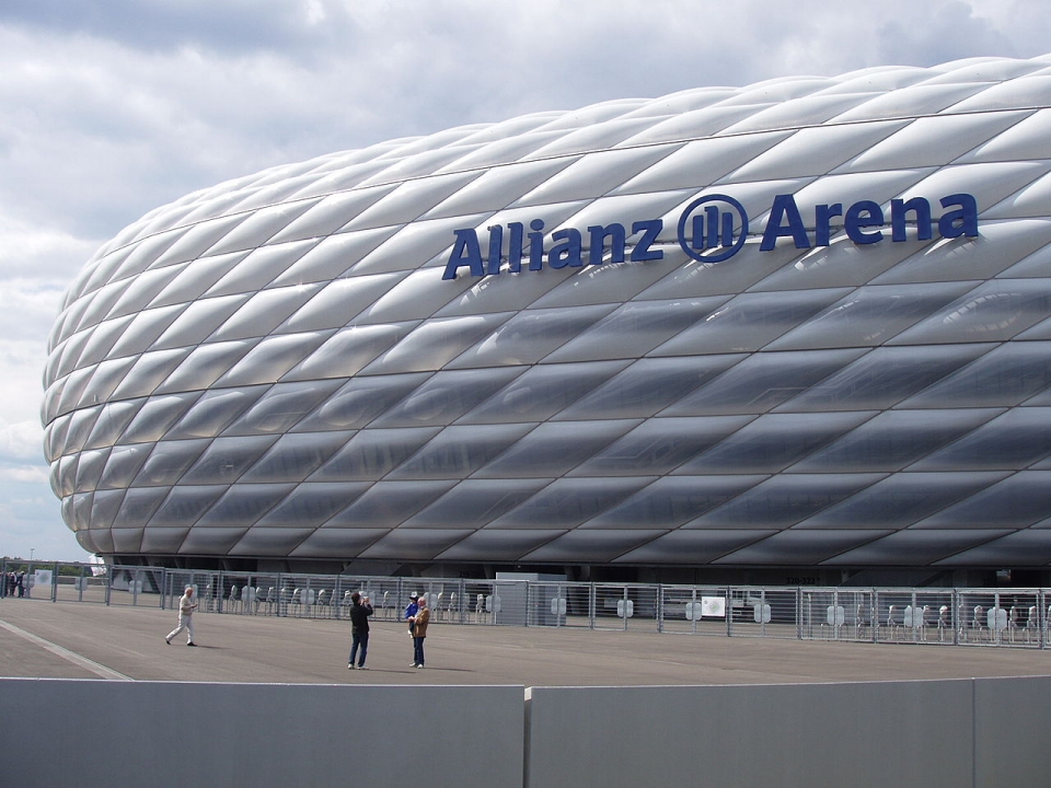 Allianz Arena Mnichov, Německo